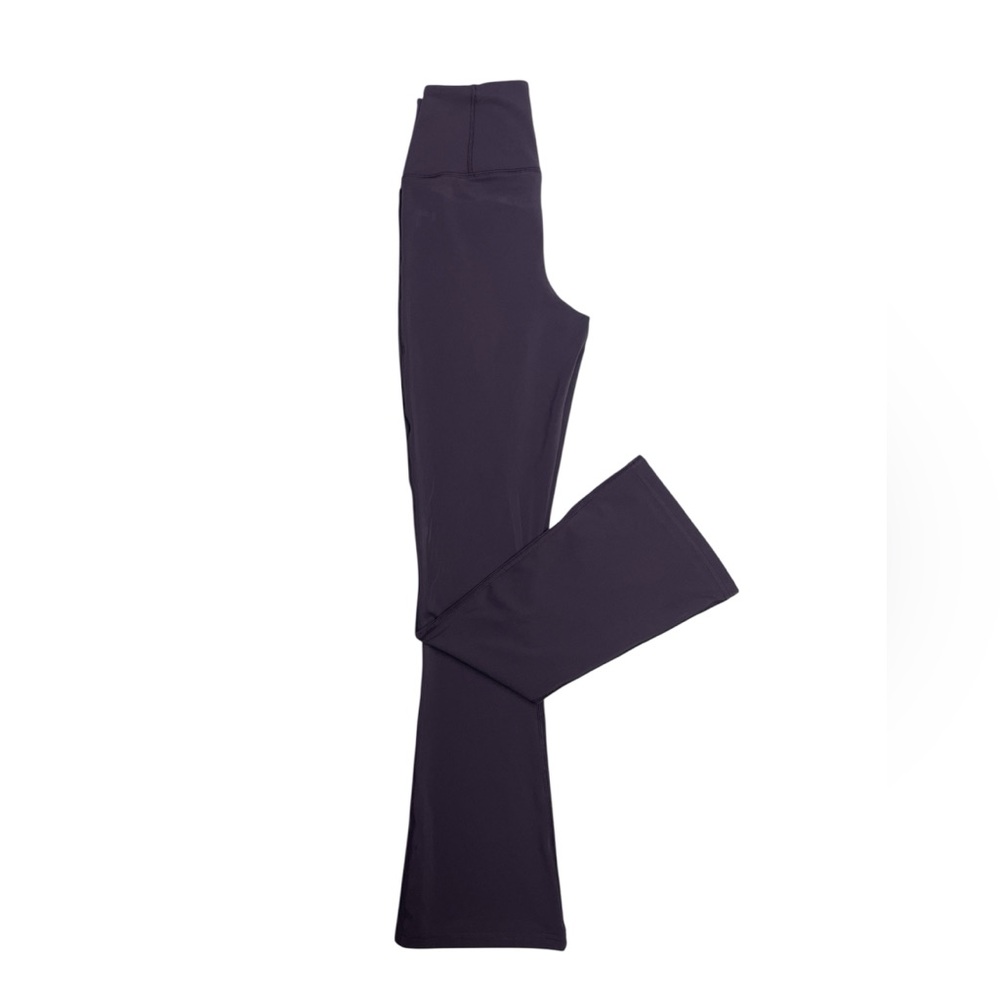 NWOT Spiritual Gangster Dark Purple Flare Leggings Pants Size Small